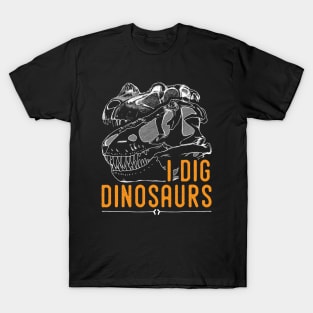 I dig dinosaur tshirt, ideal for the dinosaur fan T-Shirt